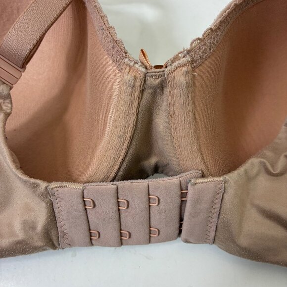 Body by Victoria T-Shirt Bra Beige Underwire Lightly Padded Adjustable Straps Si - Picture 6 of 8